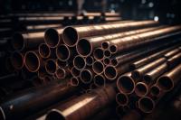 Труба медная М2т, 80х8х5655